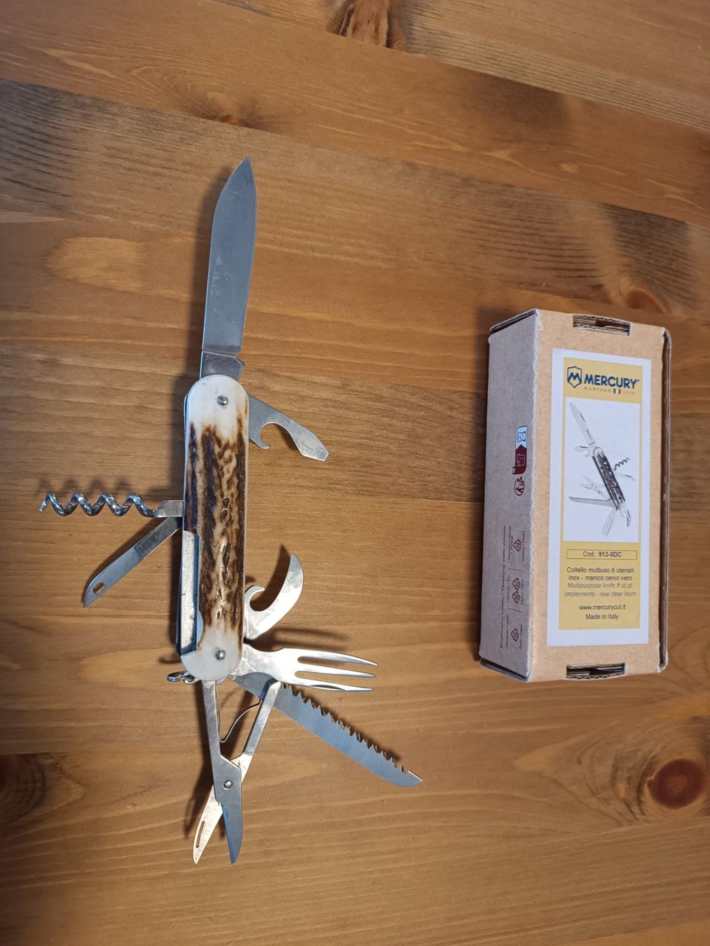 Coltelli tascabile: Taschenmesser Mercury - 913-8DC – Usato da Grenchen venduto da sim_992x 1