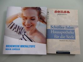 Zwei Bücher Schüssler Salze