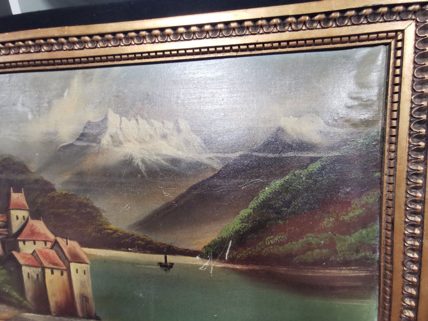 Dipinti: HUILE SUR PANNEAU SIGNÉE – Usato da Genève venduto da Qanil77 4
