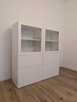 Besta Vitrine weiss, guter Zustand