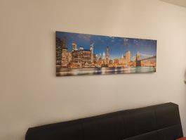 Leinwandbild New York Skyline Panorama guter Zustand