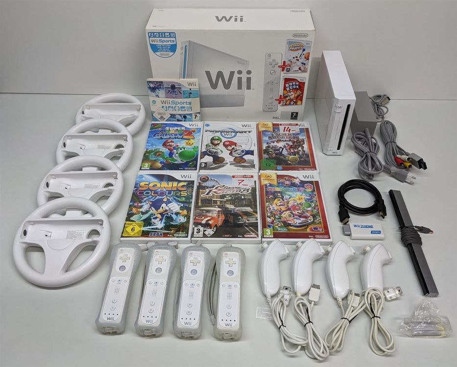 Grosses Nintendo Wii Set für 4 Personen (Gebraucht) in Menziken für CHF ...