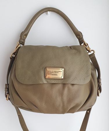 Marc by Marc Jacobs Henkel/ Crossbody-Tasche Softleder Khaki