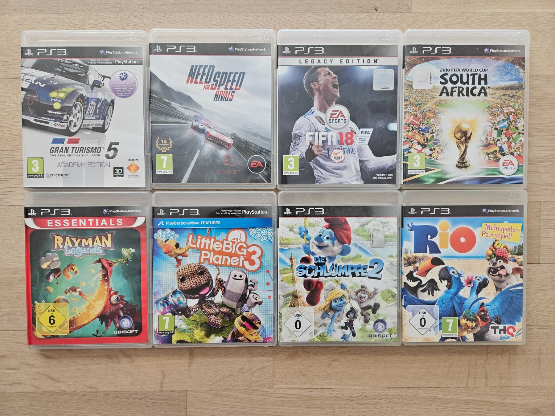 Giochi: PS3 Spiele Sammlung (8 Spiele) – Usato da Zürich venduto da r.eggel