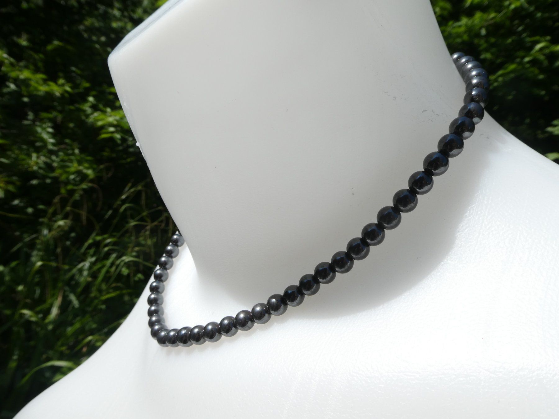 Catenine: Schöne Hämatit-Kette, 41cm – Usato da Gattikon venduto da kaandooh 2