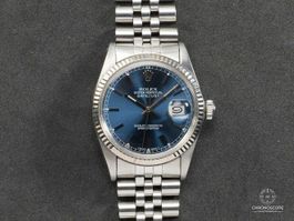 Rolex Vintage Datejust Ref.16014 from 1985 warranty doc, box