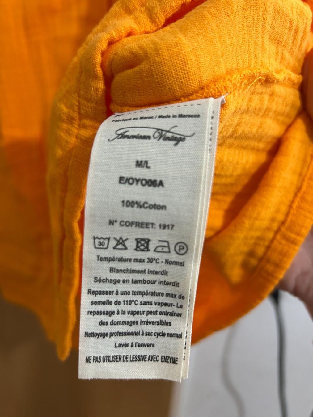 Camicette: American Vintage blouse Orange M/L – Nuovo (secondo la descrizione) da Itingen venduto da bra_c7hw 4