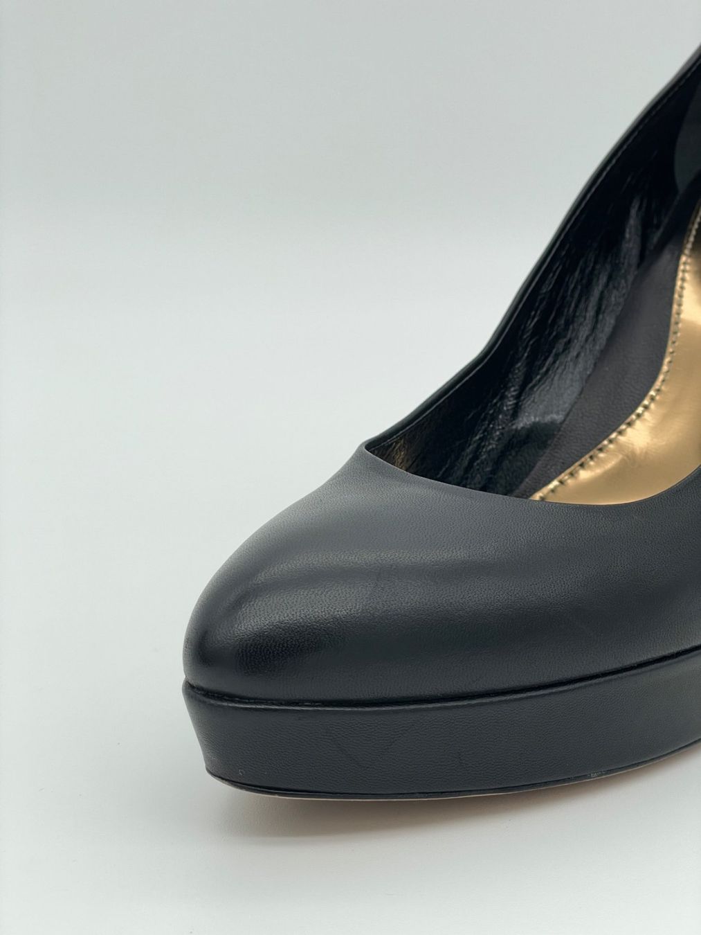 Gucci Scarpe da donna: Gucci Round-Toe Plateau Pump EU 36.5 Schwarz – Usato da Zürich venduto da shoe_shop 5