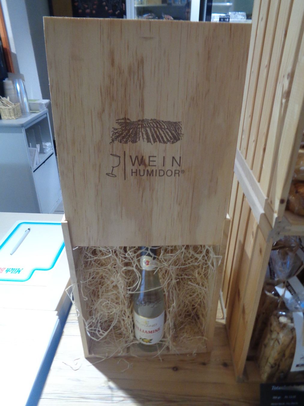 Humidor per sigari: Geschenkkistchen; Wein-Humidore – Nuovo (secondo la descrizione) da Termen venduto da Zofingia01 3