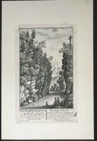 Klus Kapellenfluh von Herrliberger 1770 selten