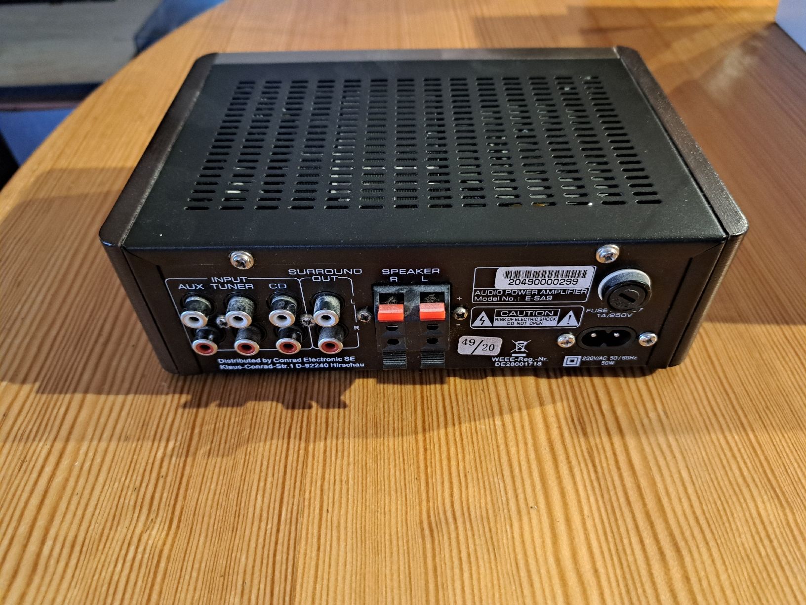 Renkforce Verstärker: Renkforce E-SA9 Mini-Verstärker – Gebraucht aus Uster von cemue 1