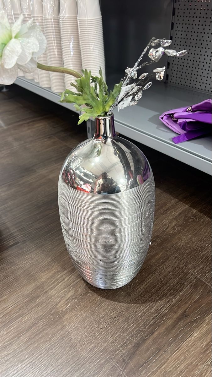 Vasi & Recipienti: Silberne Blumenvase - Dekorativ – Usato da Luzern venduto da sinni