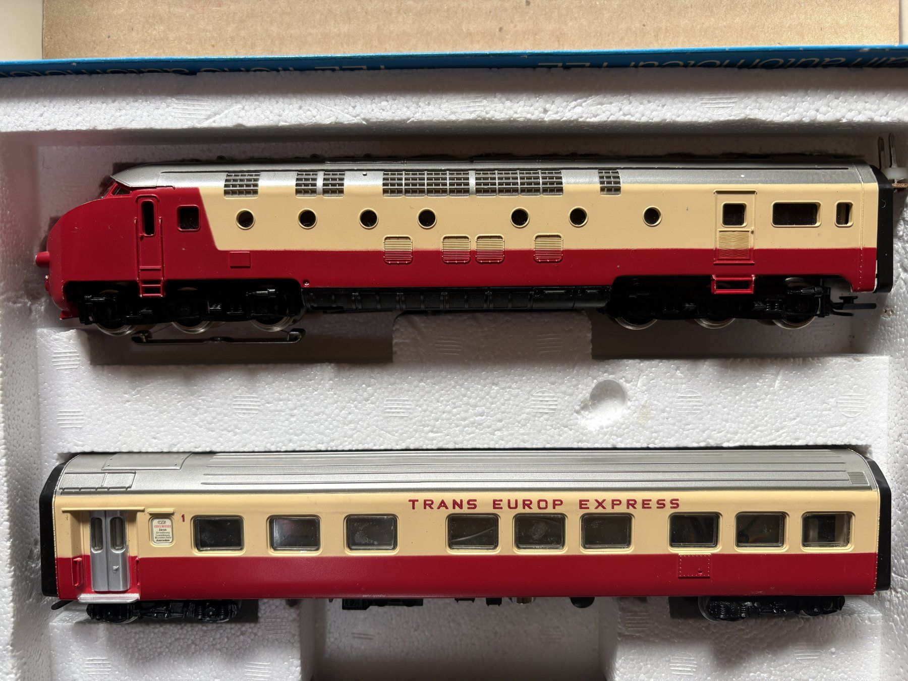 Märklin Modellini di ferrovie: Märklin H0 3071 TEE-Triebwagen-Zug – Usato da Volketswil venduto da zwitsch33 3