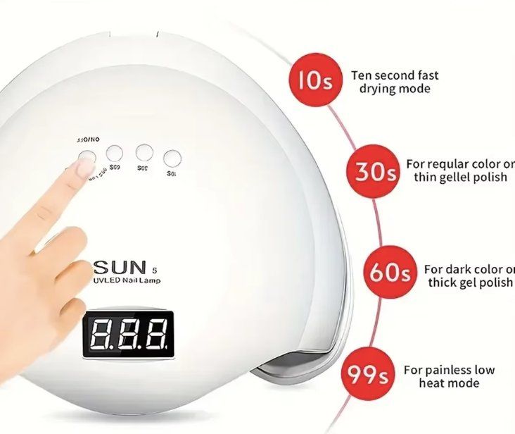 Lampade: Professionelle LED UV Nagellampe 24 LED – Nuovo e nell'imballaggio originale da Châtelaine venduto da topshop.switzerland 1