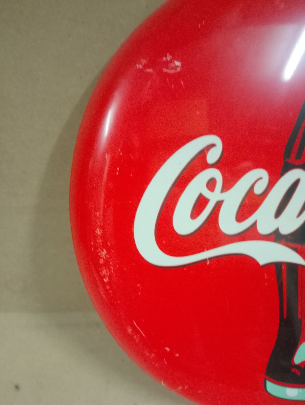 Coca-Cola Schilder: Alu Schild Coca-Cola ca 40 cm – Gebraucht aus Safenwil von dodgewc12 2