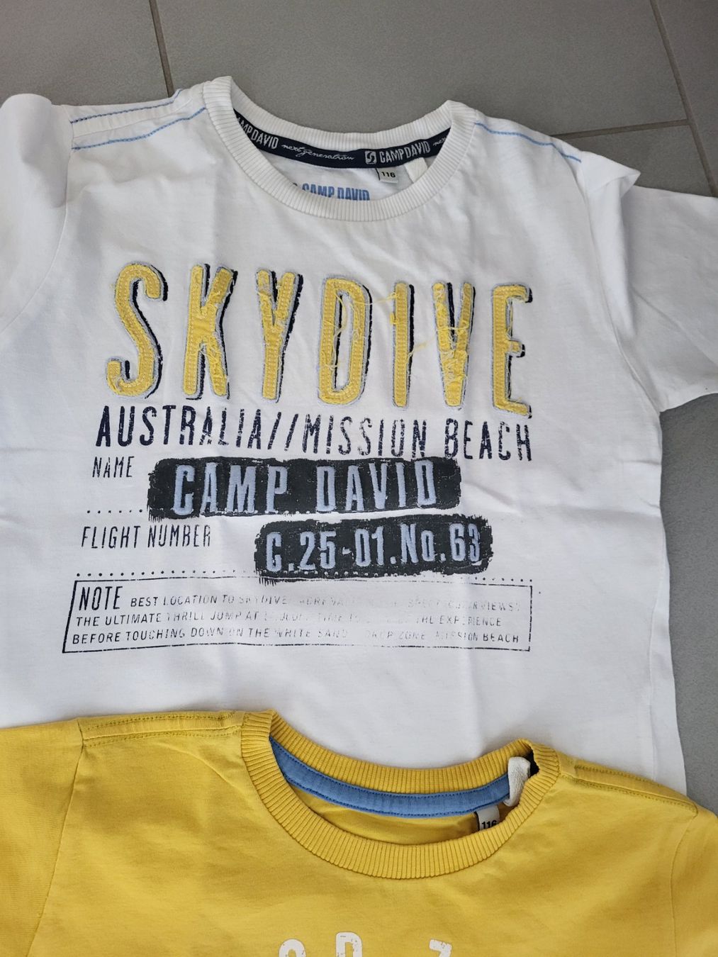 Camp David Camicie, T-shirt & Polo: T-Shirts David Camp 5 Stk gr. 116 – Usato da Boswil venduto da i12i 3