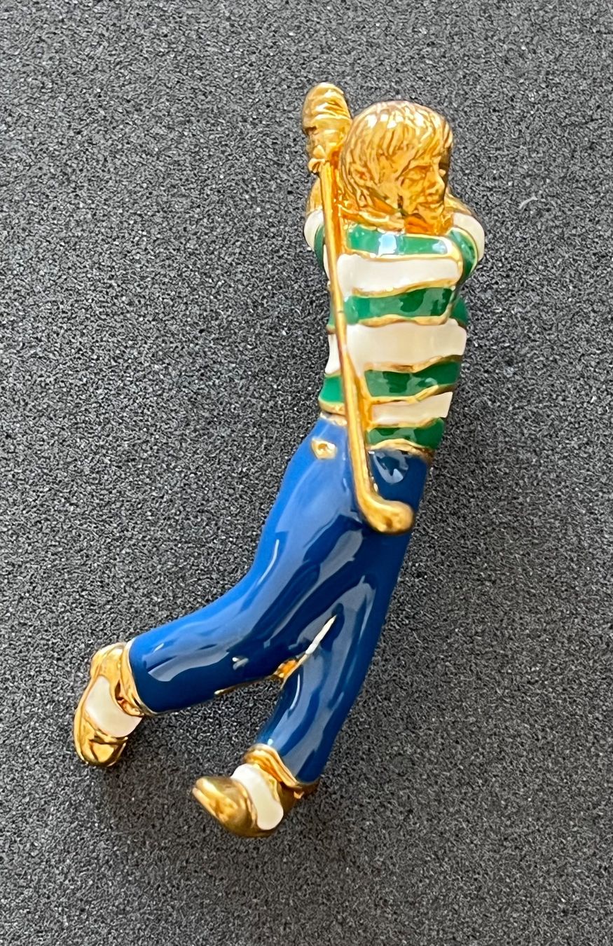 Broches & Aiguilles: Vintage Broche Golfspieler – D'occasion à Roggwil BE par KarotteV 7