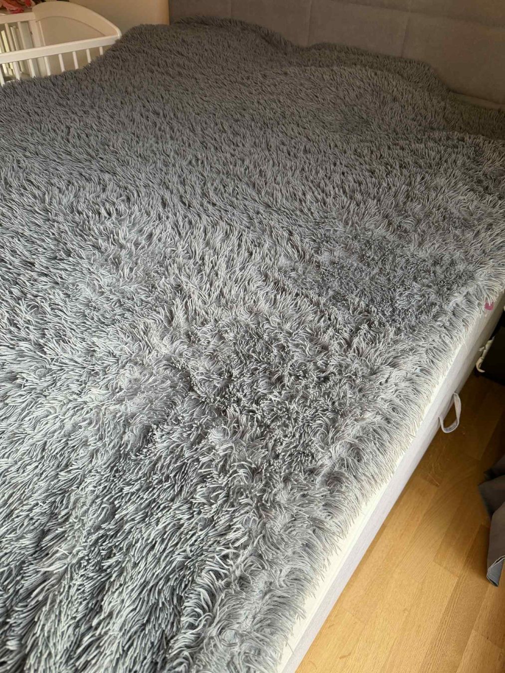 Coperte: Flauschige Kuscheldecke, Grau, 200x220cm – Usato da Riehen venduto da edu_92w7 4