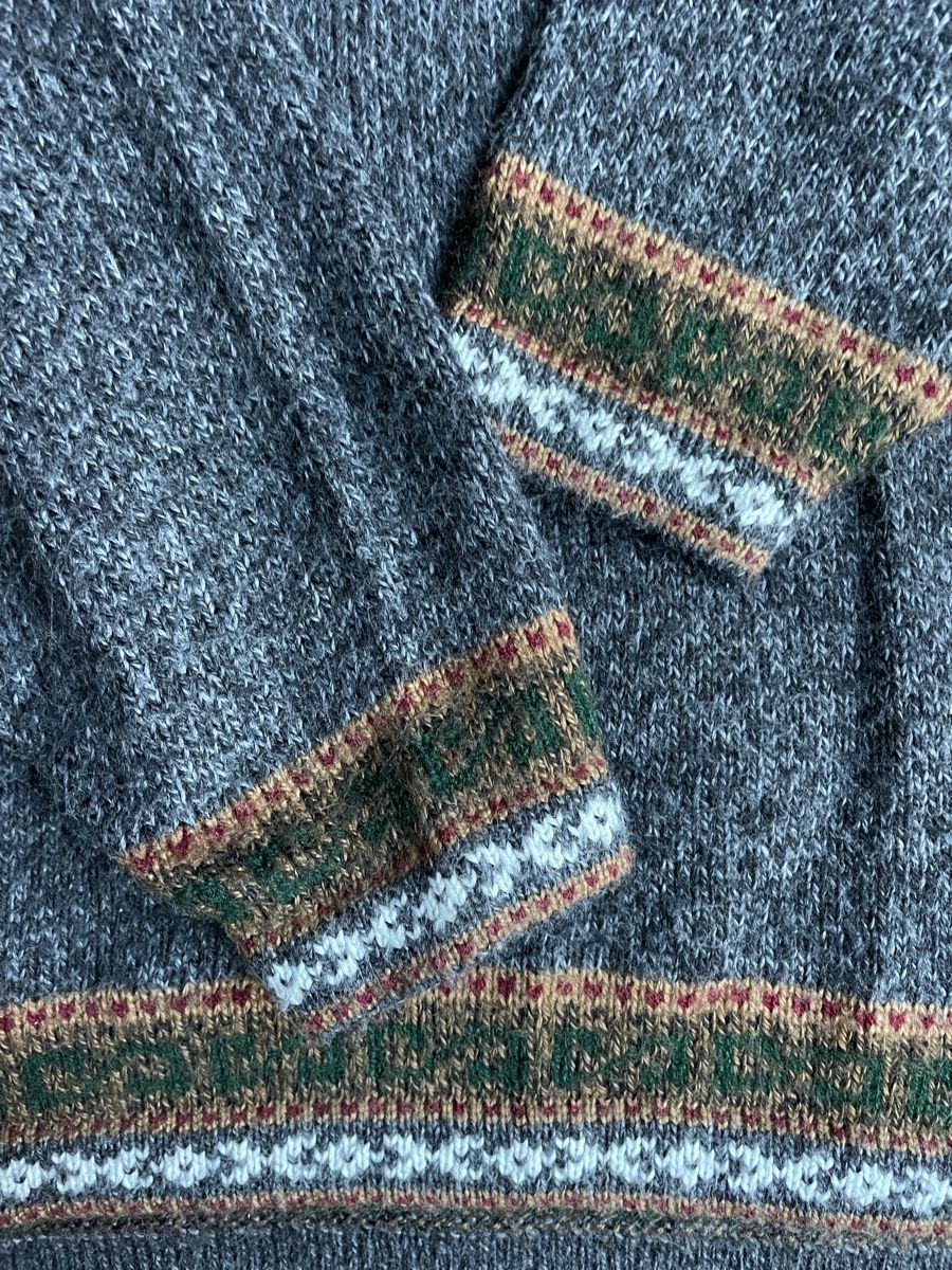Maglioni & Felpe: Handgemachter Pullover aus Peru, Gr. S/M, Lama/Alpaca Wolle – Nuovo (secondo la descrizione) da Zürich venduto da Carlajimena 7