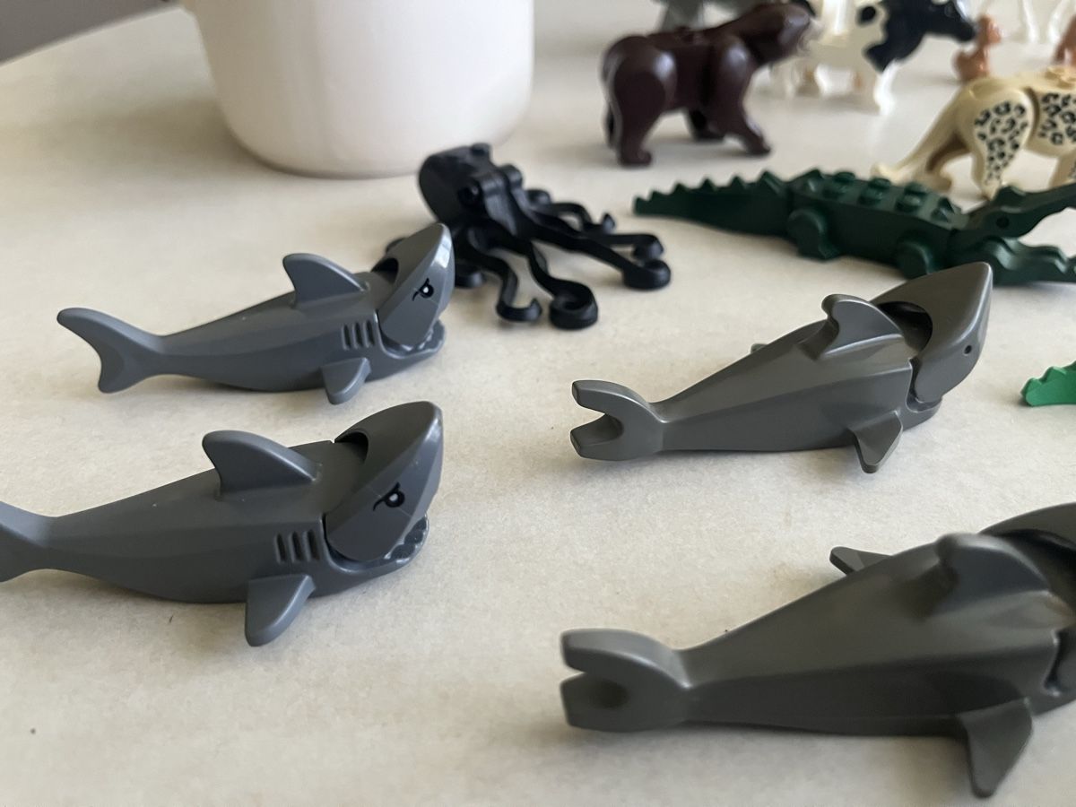 Lego Statuette: 43x LEGO Tiere / Konvolut! – Usato da Köniz venduto da Tottigoal10 2