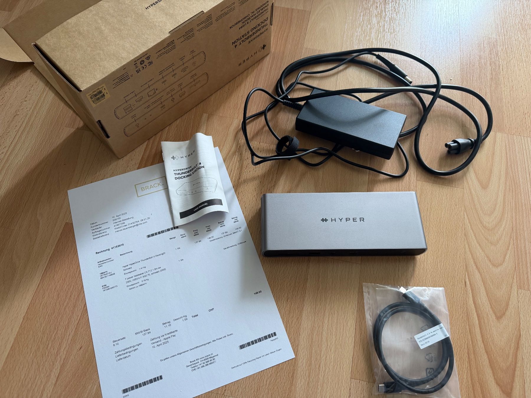 Dockingstation: HYPER Dockingstation HyperDrive ThunderBolt 4 – Gebraucht aus Uetendorf von sto_yp29 5