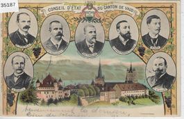 Conseil D'Etat du Canton de Vaud - Litho