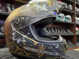 Casque Scorpion Exo-1400 Air Toa noir mat/or