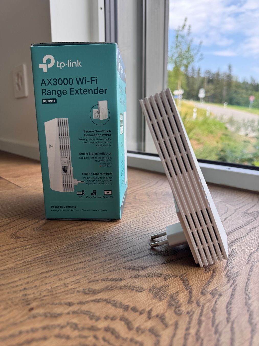TP-Link Wlan: TP-Link AX3000 Wi-Fi 6 Range Extender RE700X neuwertig – Gebraucht aus Egg b. Zürich von Romirayray 1