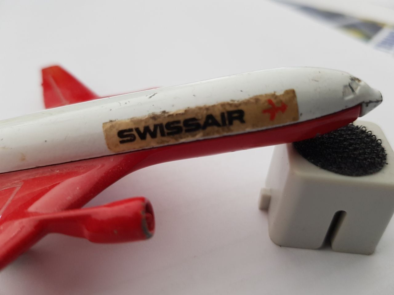 Matchbox Giocattoli: Swissair Matchbox DC10 1973 – Usato da Boécourt venduto da coco611 1