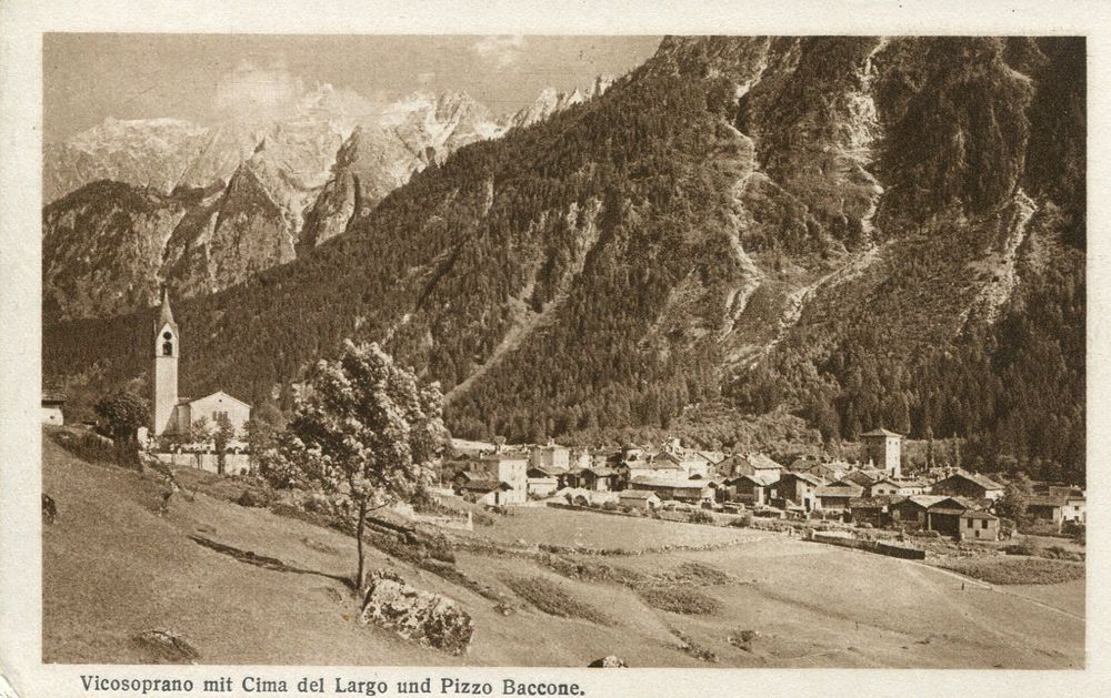 VICOSOPRANO - Bergell / Foto von Christian Meisser um 1910 (Gebraucht ...