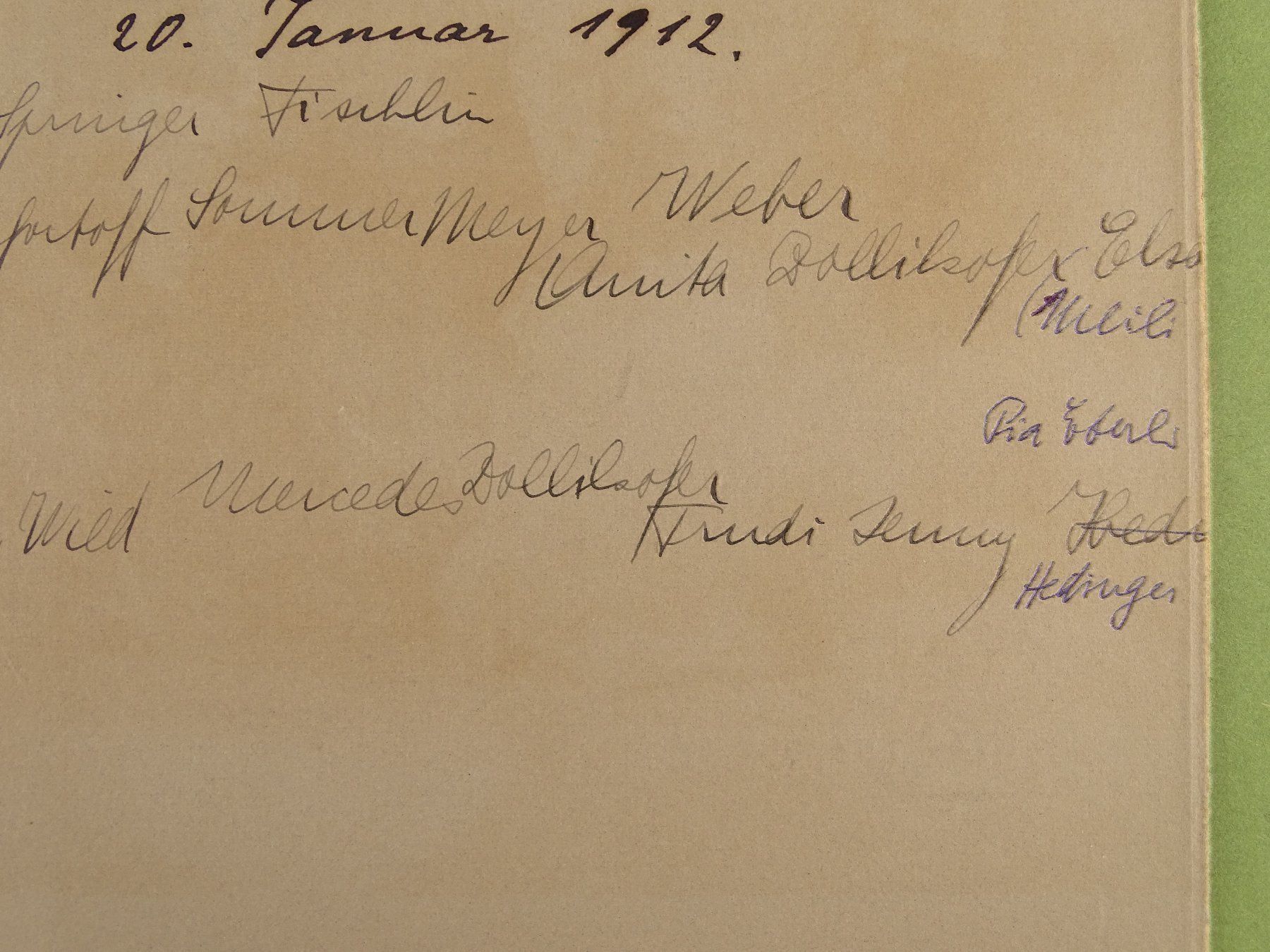 Cartoline postali: STUDENTIKA, MERKURIA-BALL 1912 – Usato da Grüningen venduto da Kartensammler 8