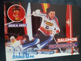 Erika Hess - handsigniert -80er Jahre