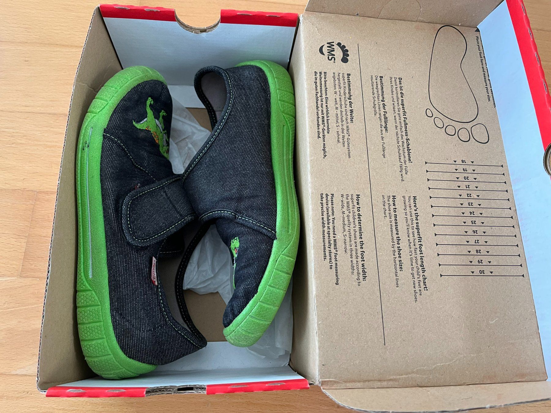 Superfit Schuhe für Jungen: Finken mit Dino Superfit - Grösse 33 – Gebraucht aus Muttenz von Juvenile33 5