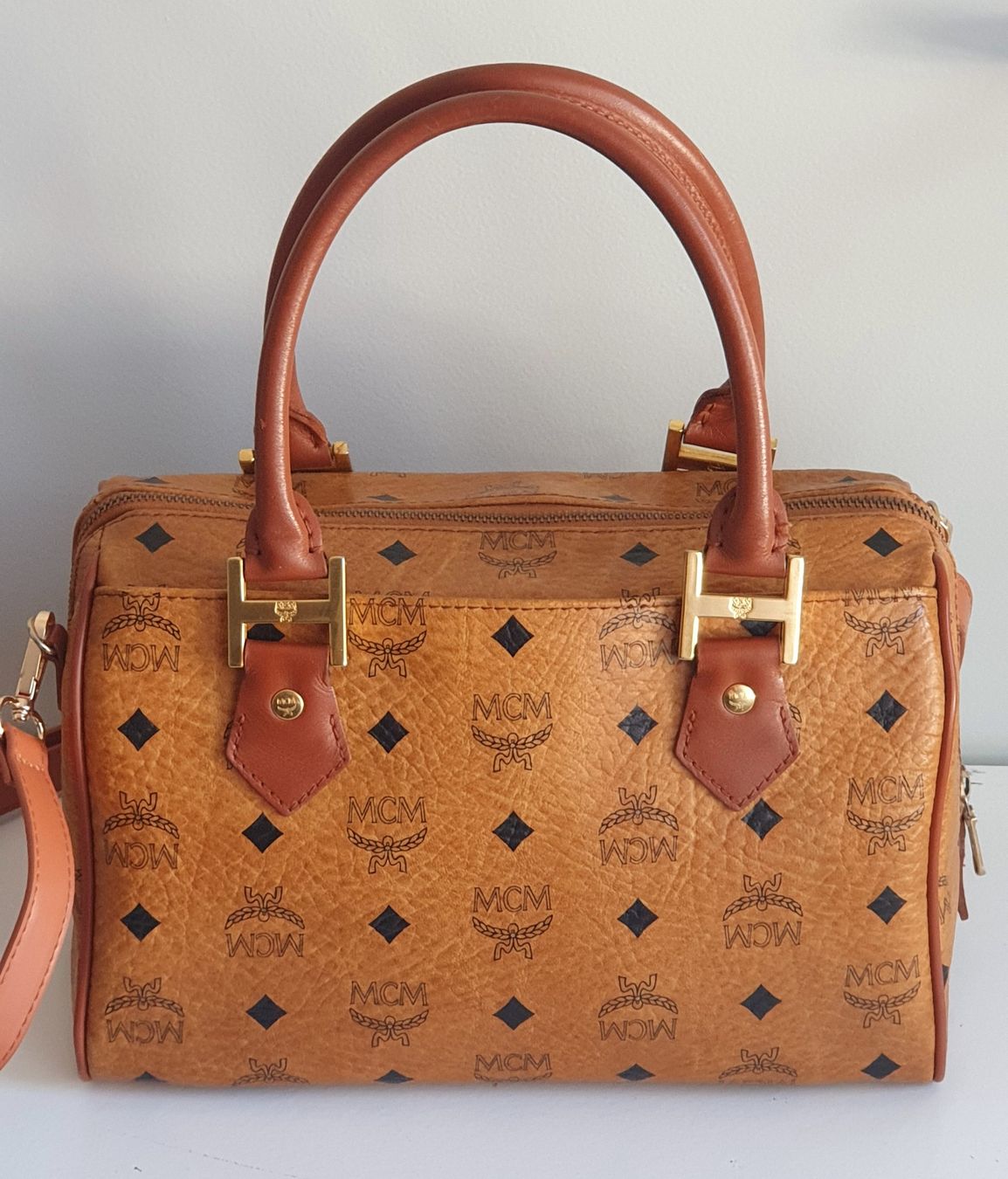 Mcm Borse da donna: MCM Speedy Boston 25 Heritage Cognac  Canvas – Usato da Niederteufen venduto da Mira_72 2