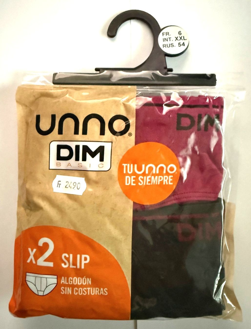 Dim Biancheria intima: Slip Doppelpack DIM – Nuovo e nell'imballaggio originale da Menziken venduto da ABA60