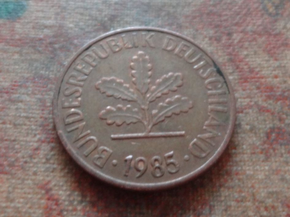 Tutti le monete: DEUTSCHLAND 2 Pfennig 1985 – Usato da Romanel-sur-Lausanne venduto da Swift13