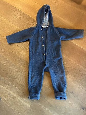 Baby Walkoverall mit Merinowolle 98/104