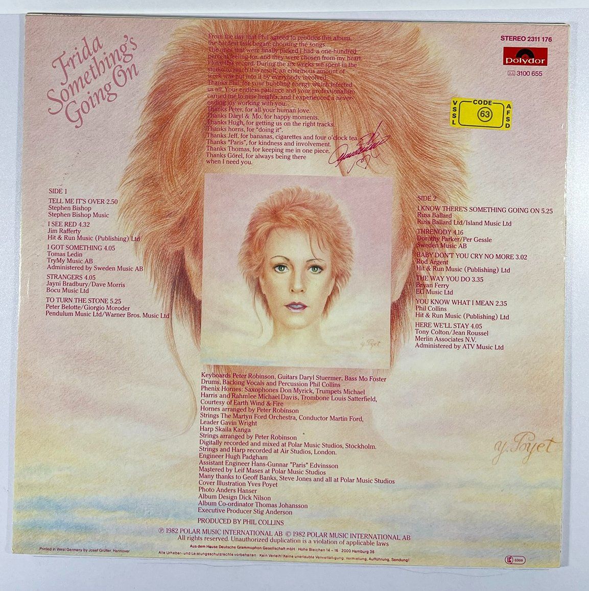 Dischi in vinile: LP: FRIDA (ABBA) - Something's Going On – Nuovo (secondo la descrizione) da Frenkendorf venduto da Yard-Sale-2000 1