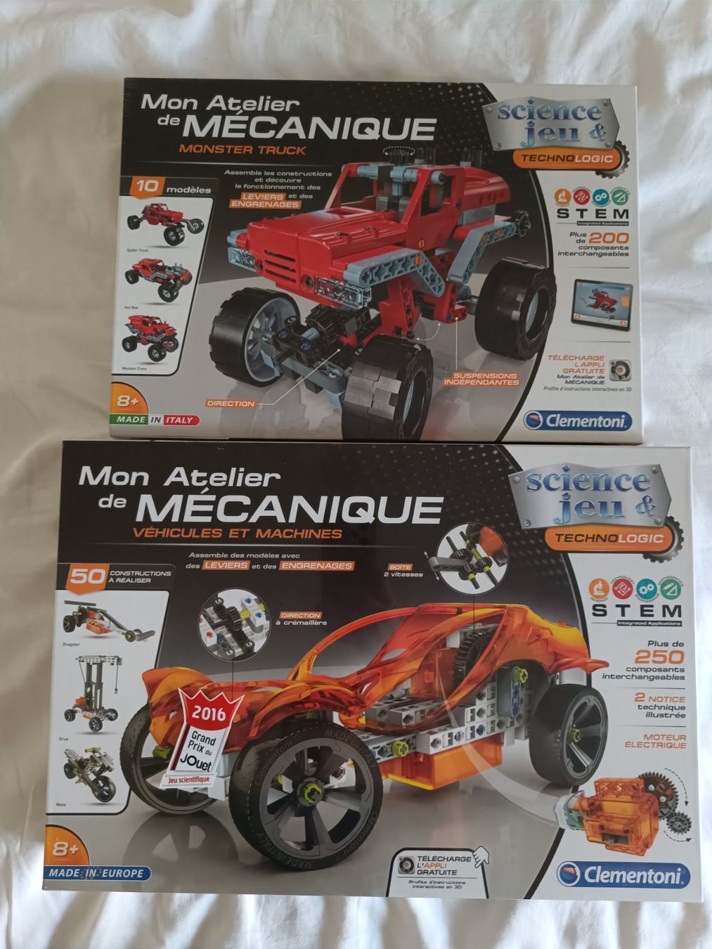 Kit di costruzioni: Clementoni Bausatz Mon Atelier de Mecanique 2 Stk. – Nuovo e nell'imballaggio originale da Allschwil venduto da kir_7mf5