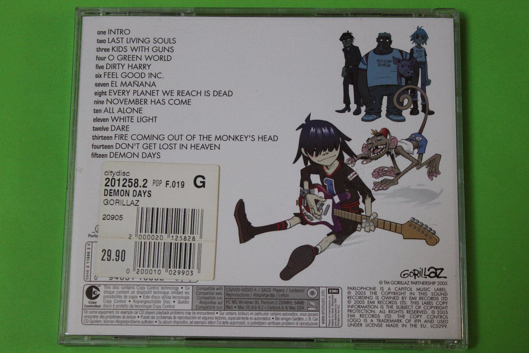 CDs: GORILLAZ - DEMON DAYS CD 2005 – Gebraucht aus Tübach von JamesStone 2