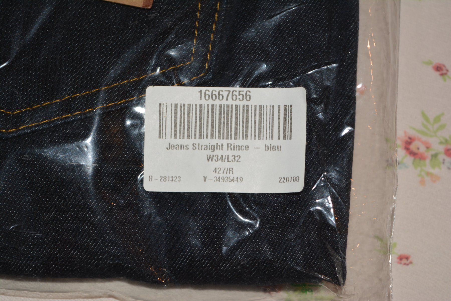 Jeans: WARSON JEANS NEU TRACK ACE 427 STRAIGHT – Nuovo e nell'imballaggio originale da Weissbad venduto da Usw63 1