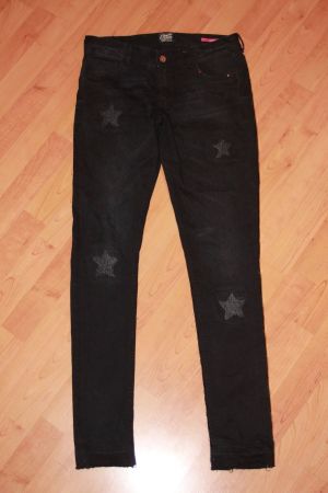 schwarze Jeans  176 mit Sternen Vingino