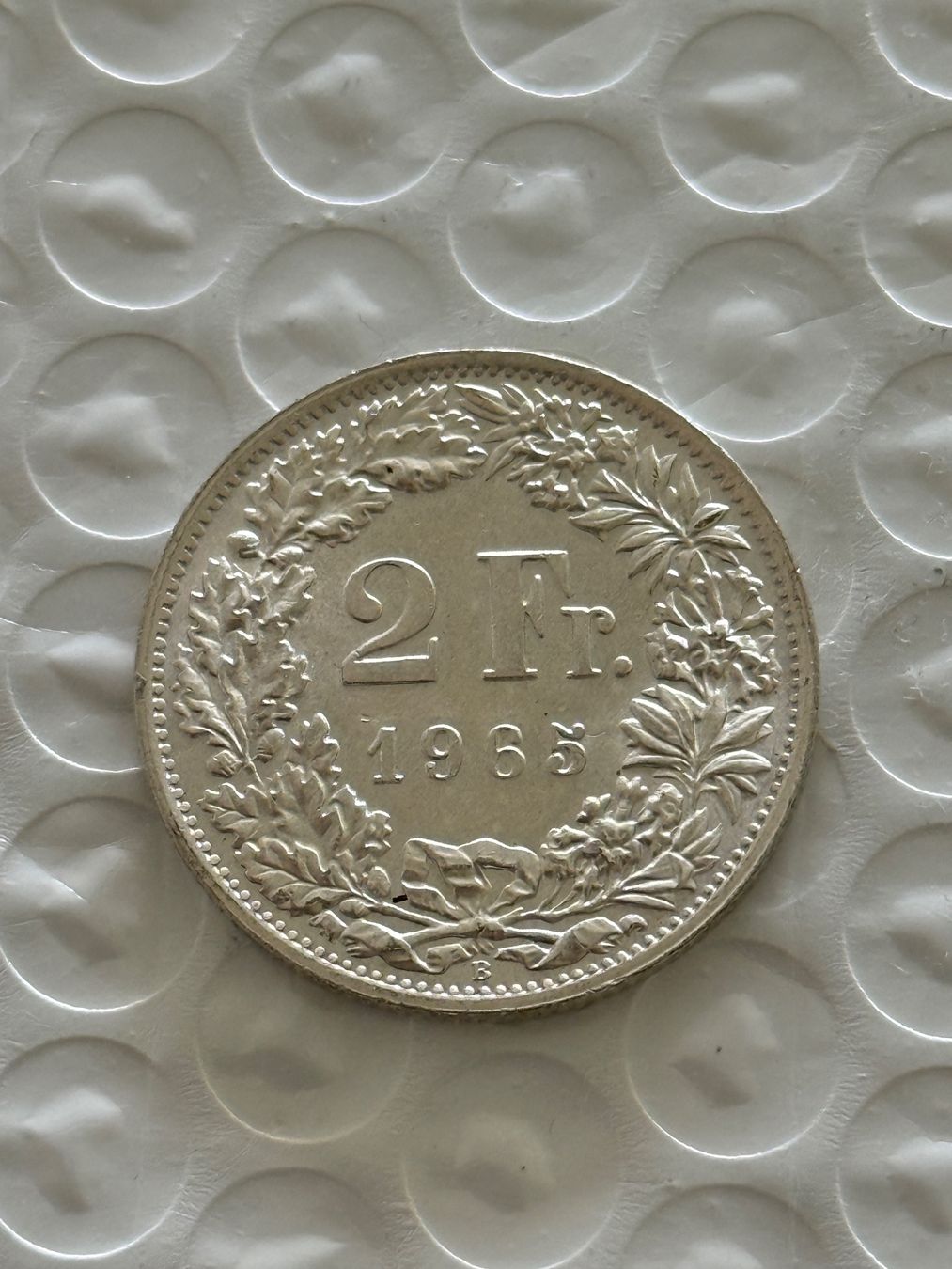 Tutti le monete: 2 Franken 1965  Unz / Stgl – Nuovo (secondo la descrizione) da Wallisellen venduto da SWISS_SILVER1