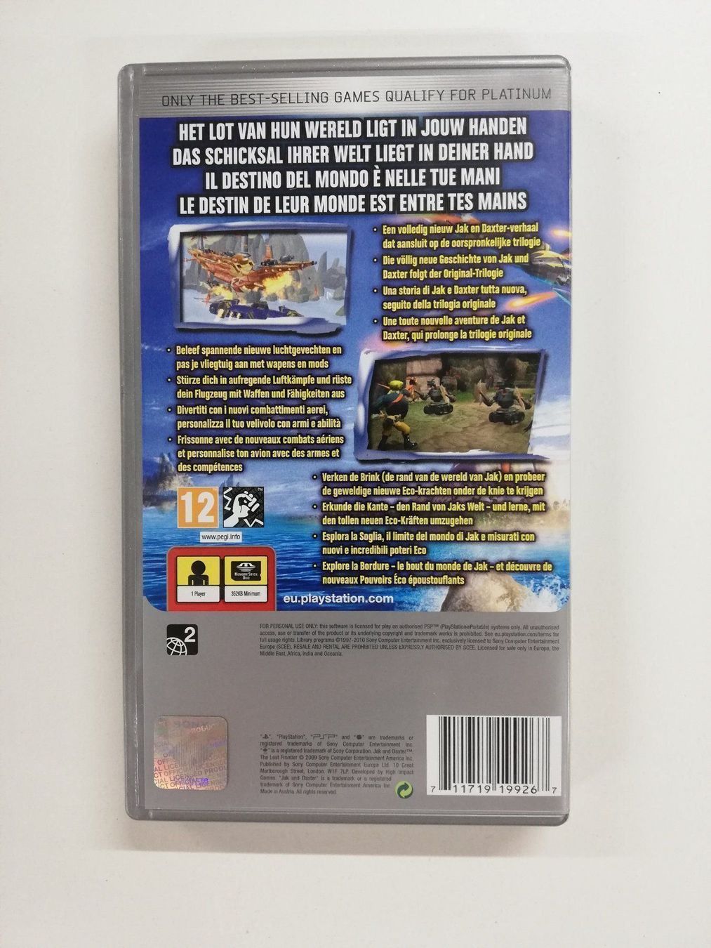 Sony Giochi: Jak and Dexter / the lost frontier / PSP – Usato da St. Gallen venduto da zorro_dc 1