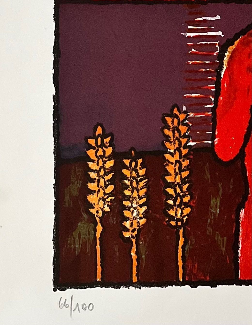 Grafica & Litografie: KÜNSTLER  ? LITHOGRAPHIE SIGNIERT NUMMERIERT – Usato da Gersau venduto da kunst-online 6
