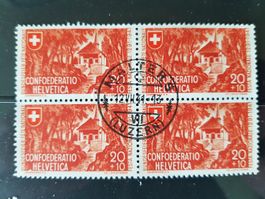 Pro Patria Block gestempelt Jahrgang 1941
