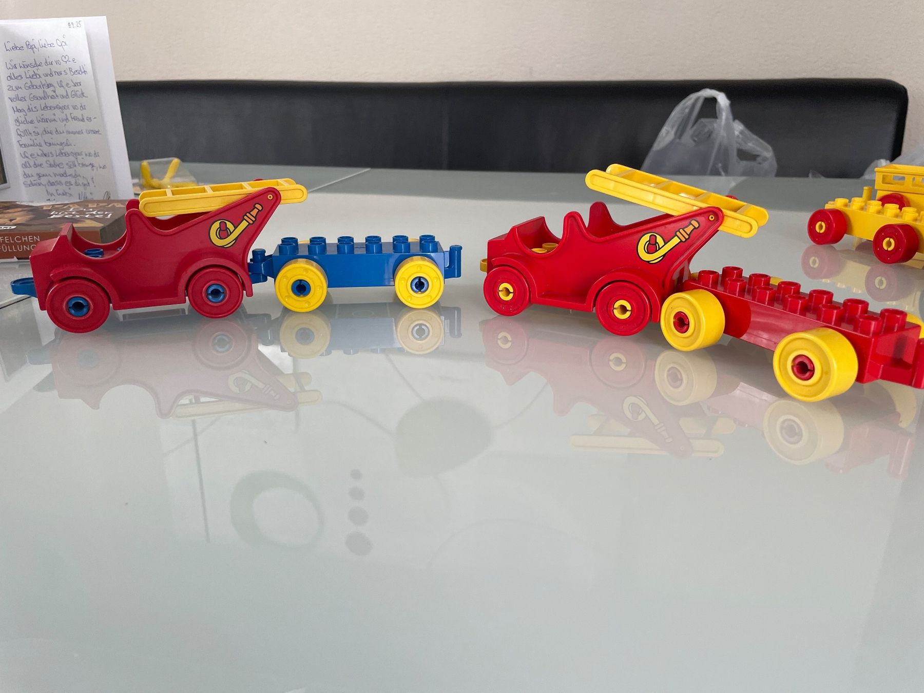Lego Spielzeuge: ORIGINAL DUPLO verschiedene Autos  mit Anhänger – Gebraucht aus Pfeffingen von Purzzeli 4