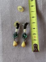 Vintage Autumn Leaf Drop earrings