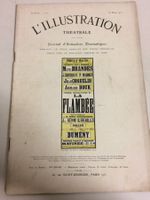 ILLUSTRATION THEATRALE # 207 16 Mar 1912 Michelin commercial