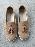 Santoni Loafer 37.5 Braun Leder